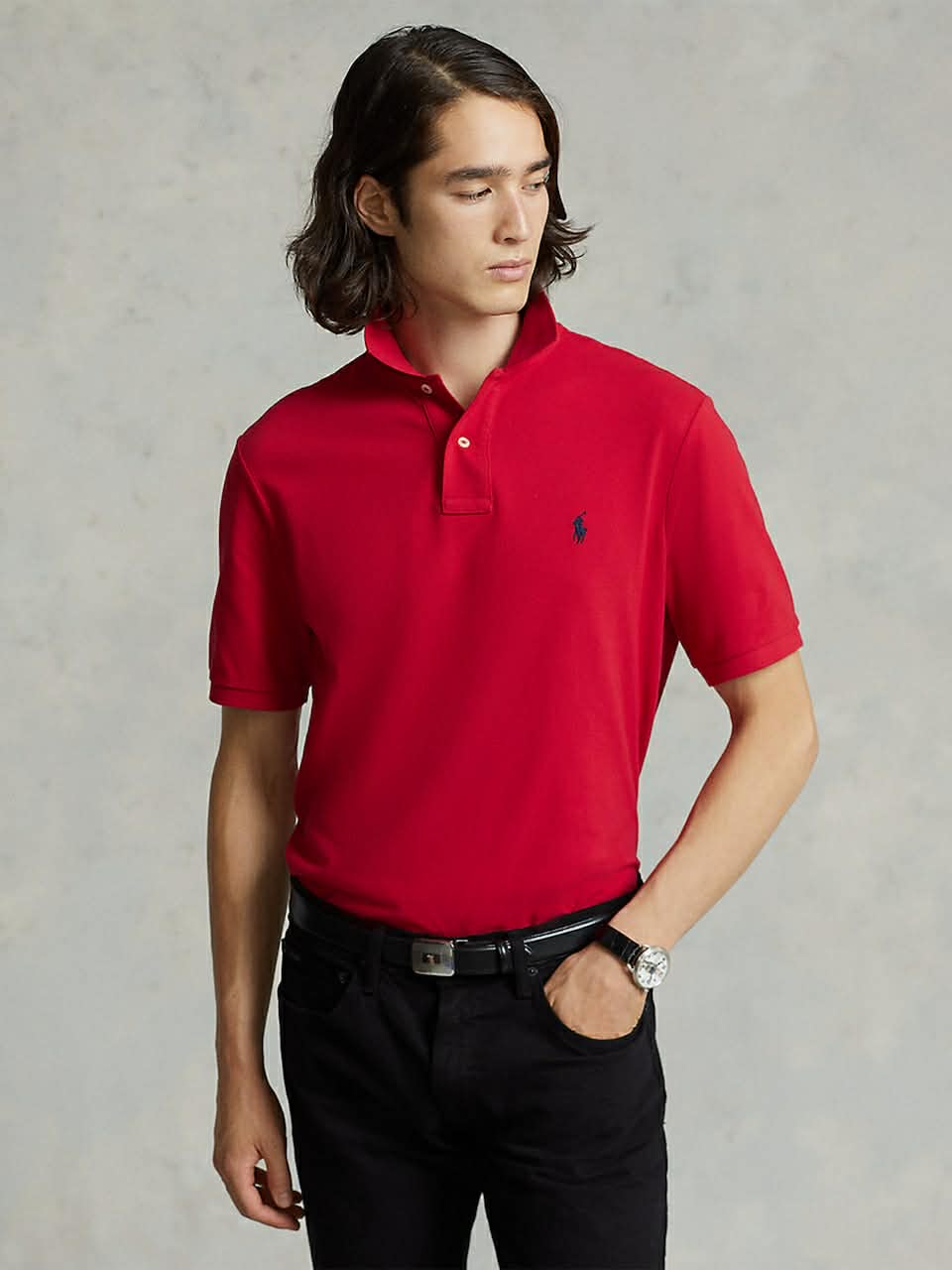 Μπλουζάκι Polo Ralph Lauren - ΚΟΚΚΙΝΟ