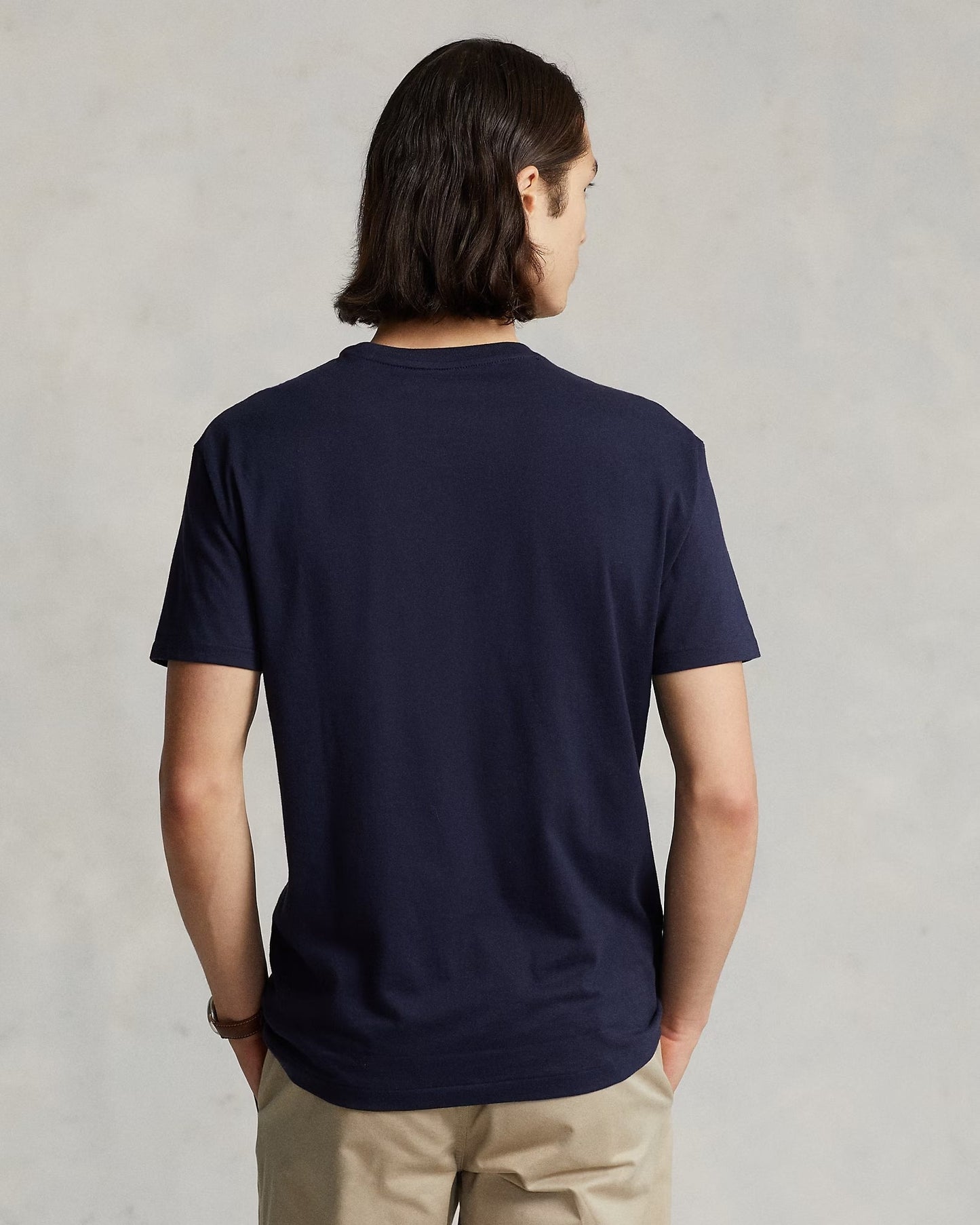 Μπλουζάκι λαιμόκοψη Polo Ralph Lauren - Σκούρο Μπλε