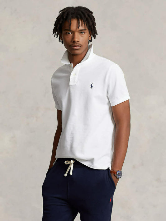 Μπλουζάκι Polo Ralph Lauren - ΑΣΠΡΟ