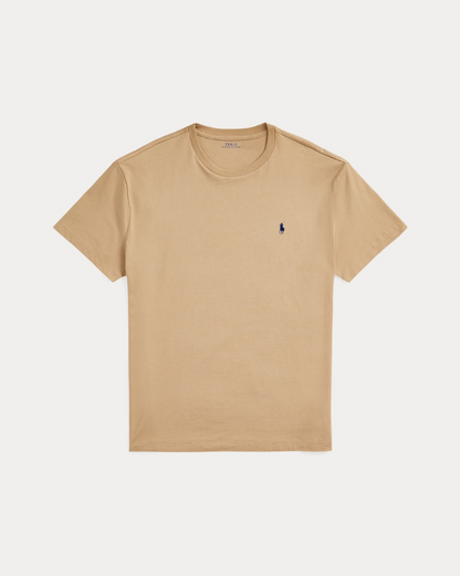 Μπλουζάκι λαιμόκοψη Polo Ralph Lauren - Μπεζ